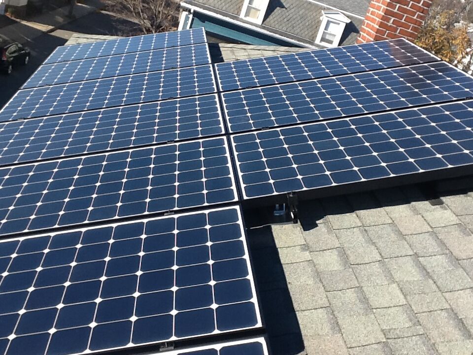 Lexington Street Solar Installation Photo
