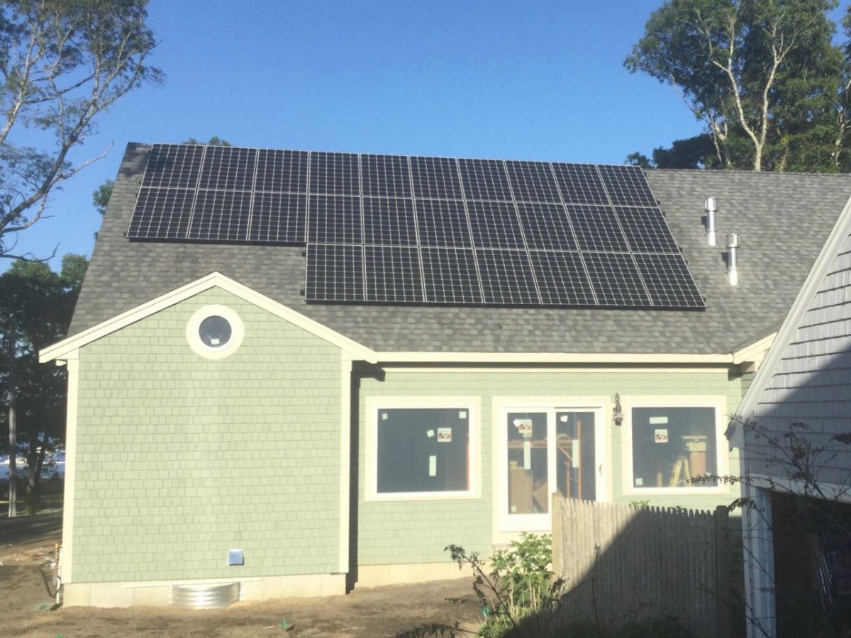 Annable Point Road Solar Installation Photo