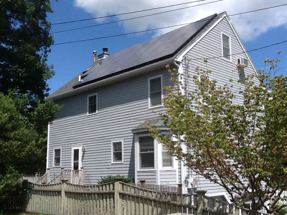 Maple Street Solar Installation Photo