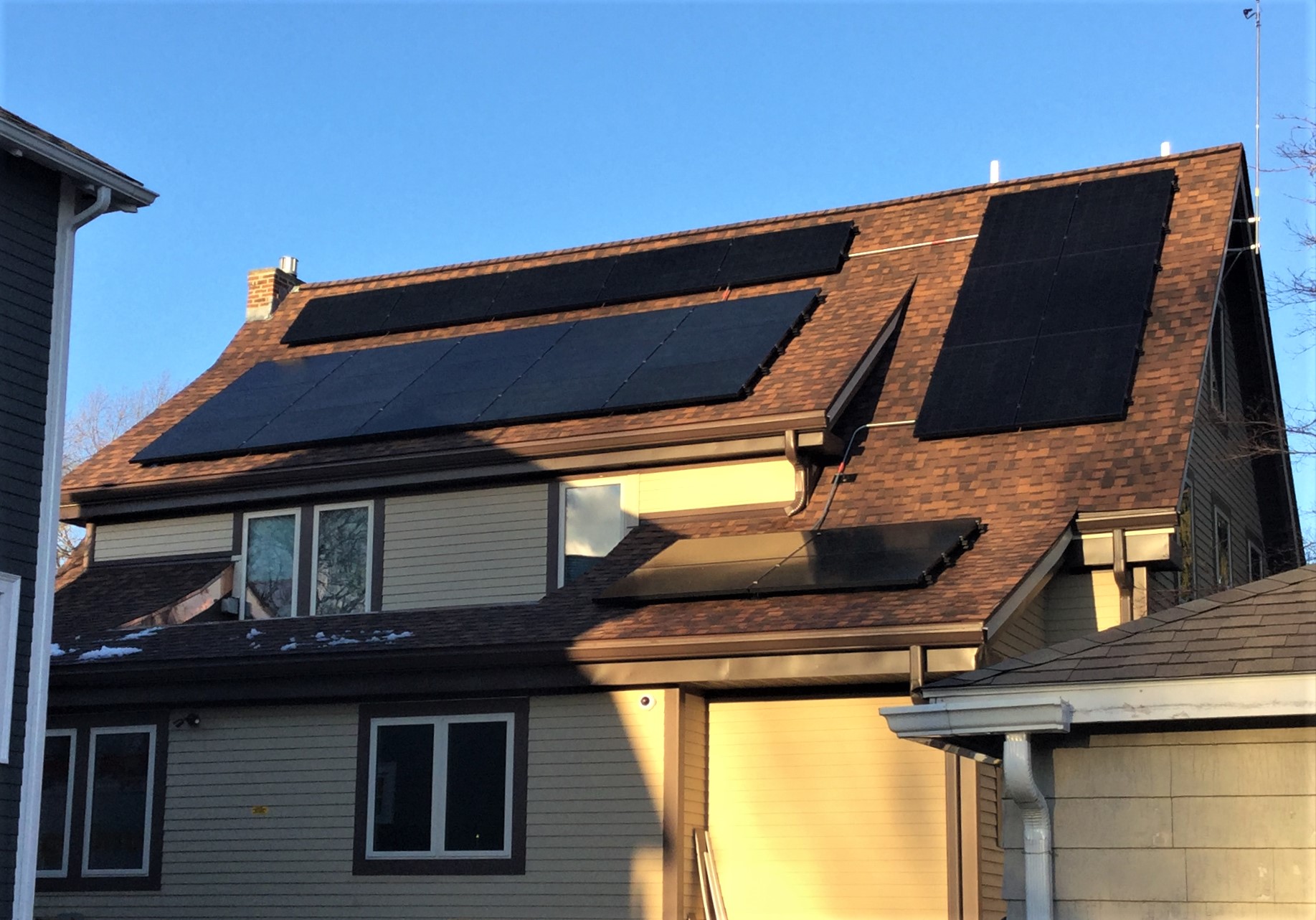 Claflin Street Solar Installation Photo