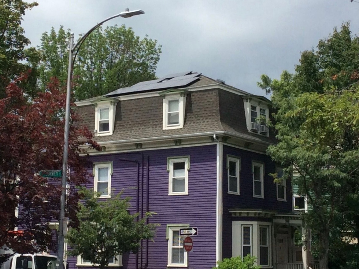 Putnam Avenue Solar Installation Photo