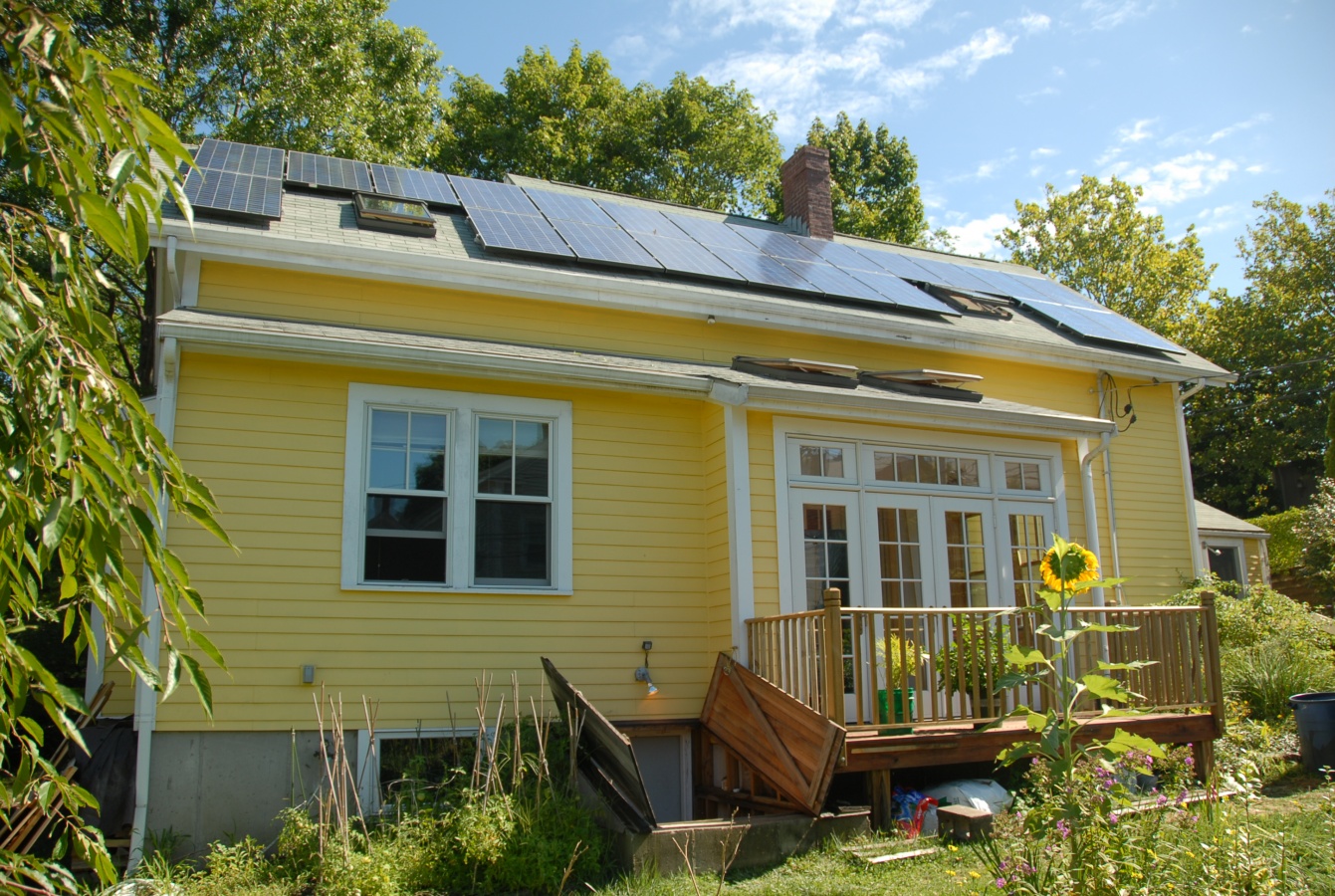 Brookside Avenue Solar Installation Photo