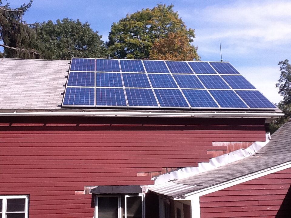 Fletcher Street Solar Installation Photo