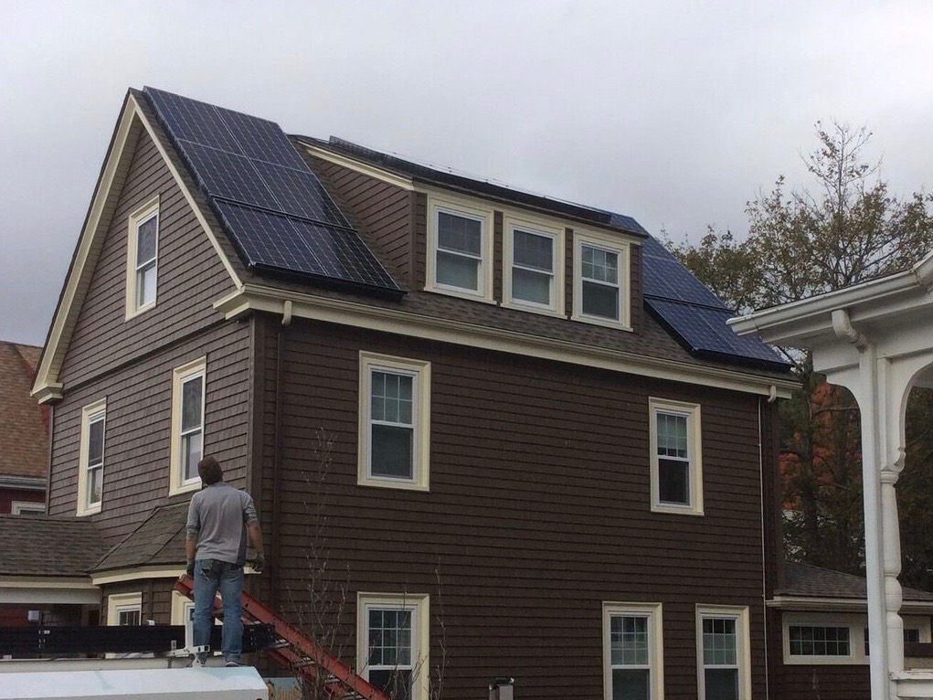 Cotton Street Solar Installation Photo