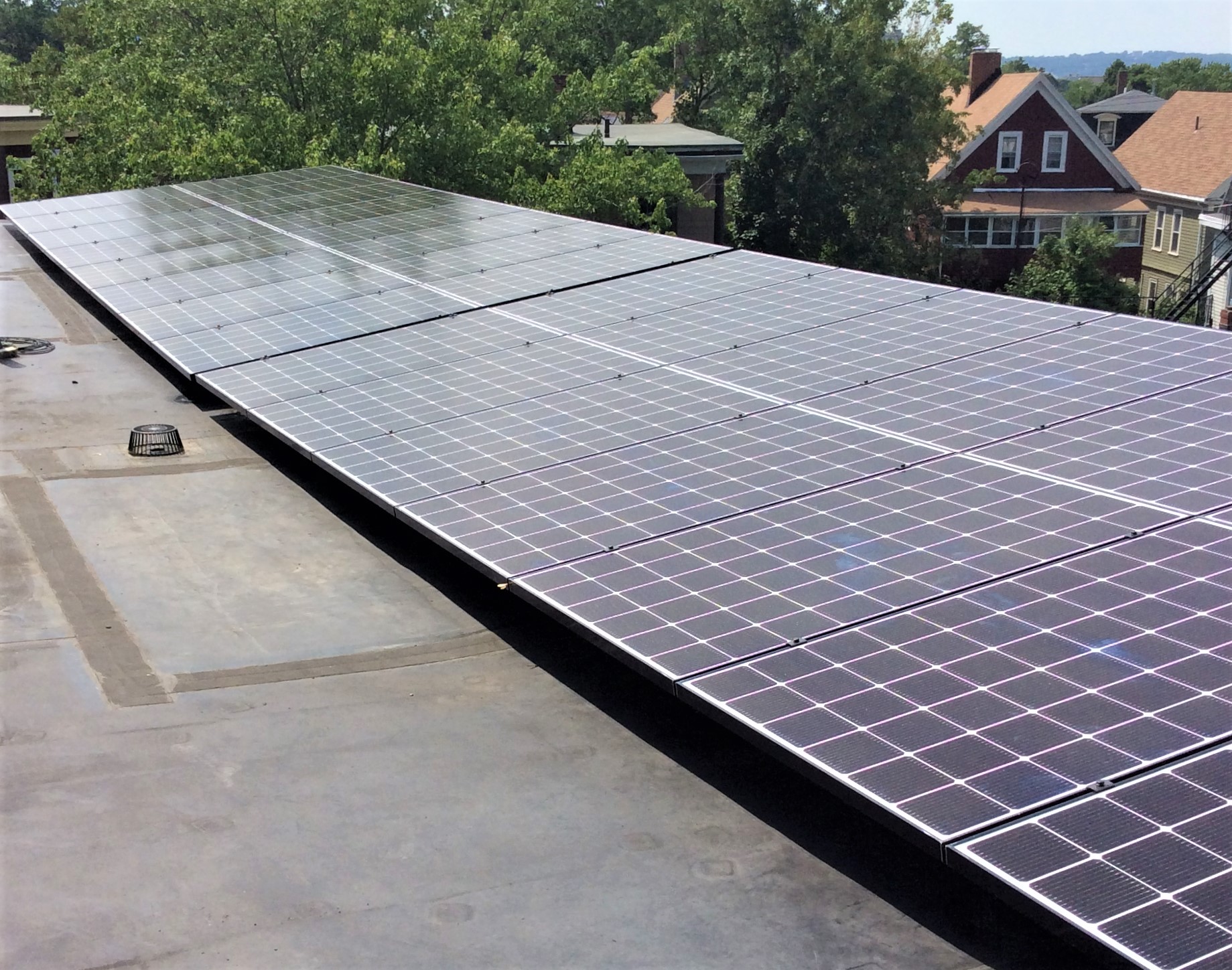 Buena Vista Park Solar Installation Photo