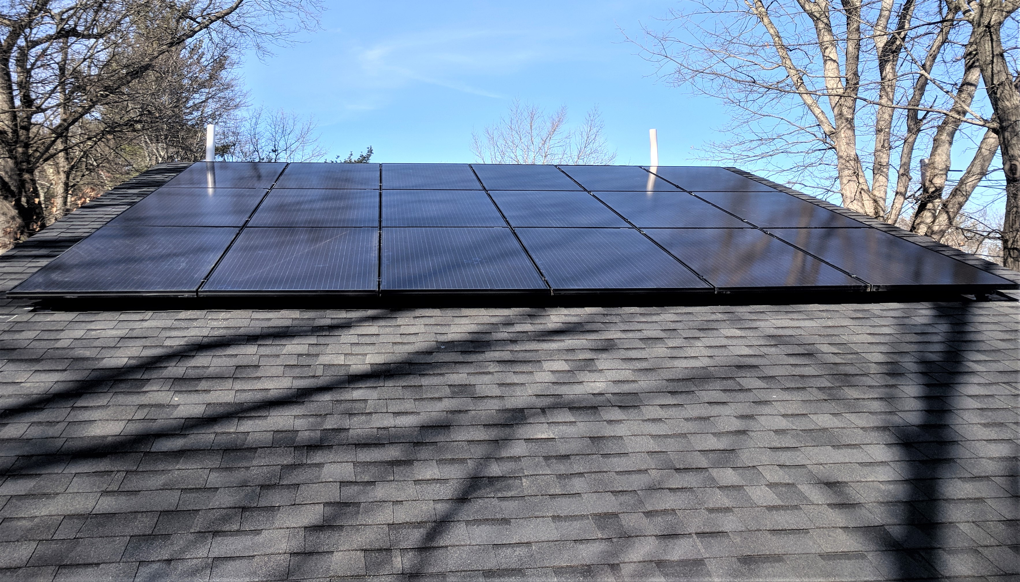 Wood Street Solar Installation Photo
