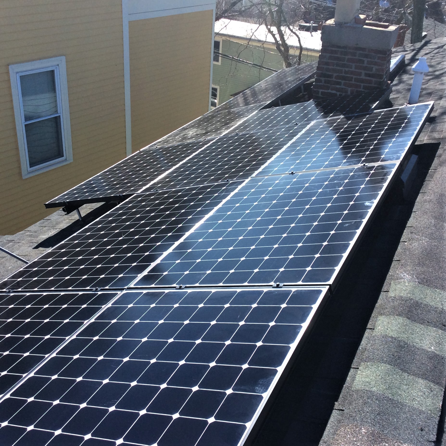 Kinnaird Street Solar Installation Photo