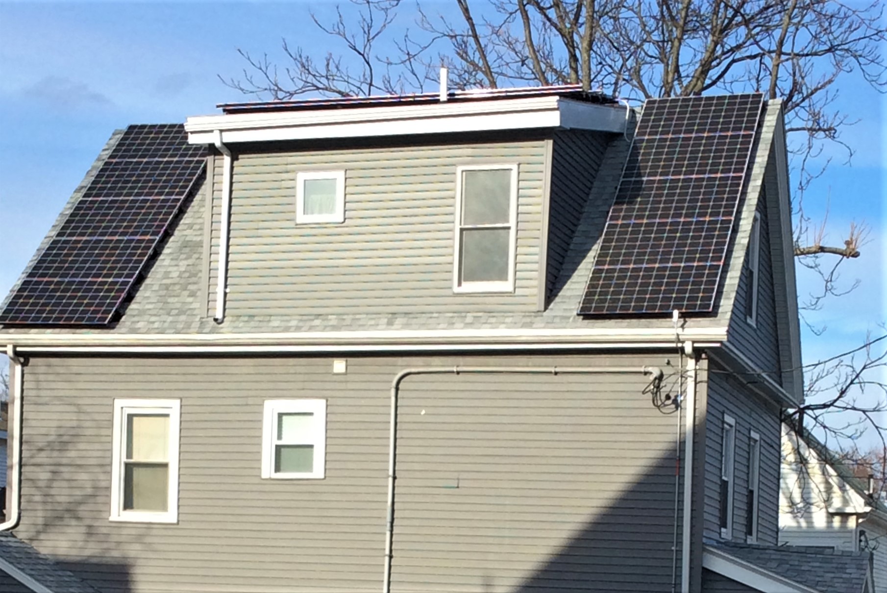 Lowell Street Solar Installation Photo