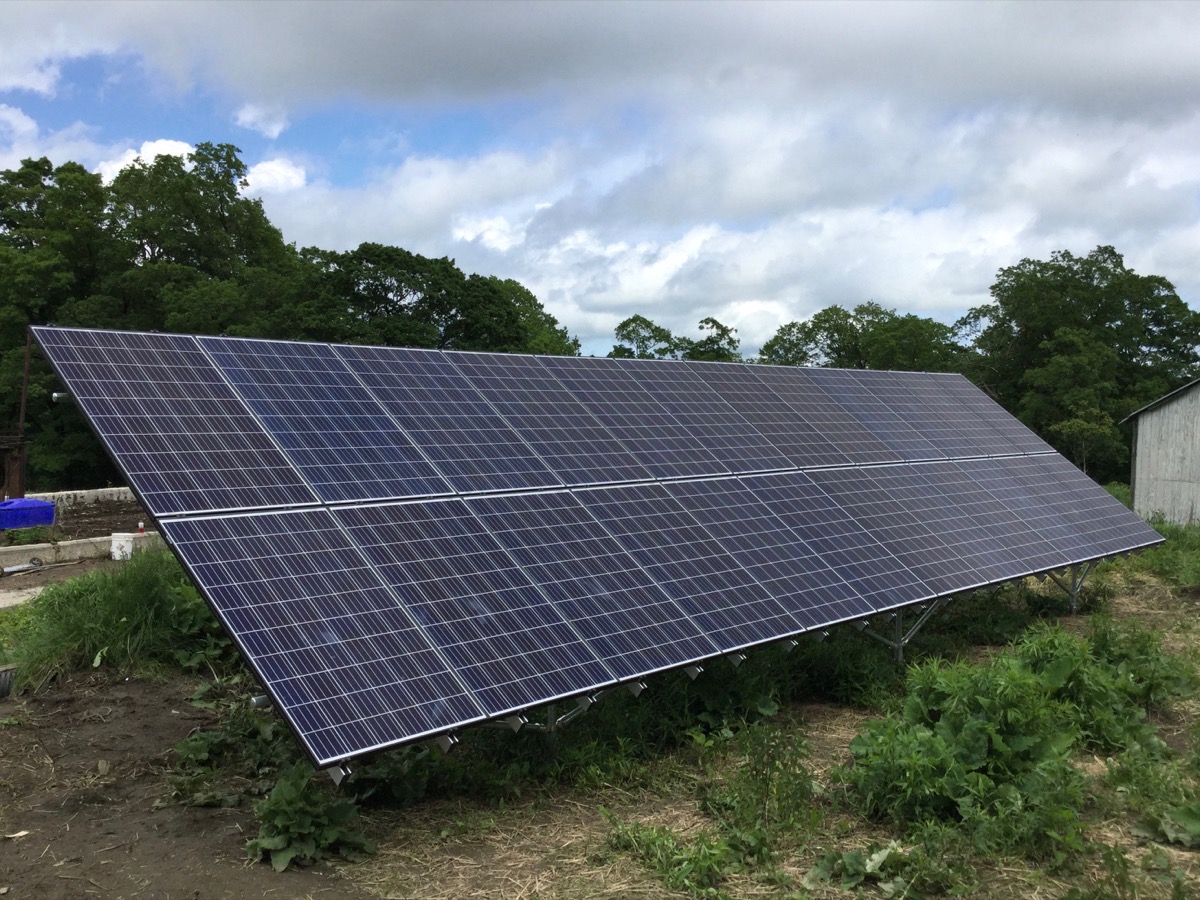 Dodwells Road Solar Installation Photo