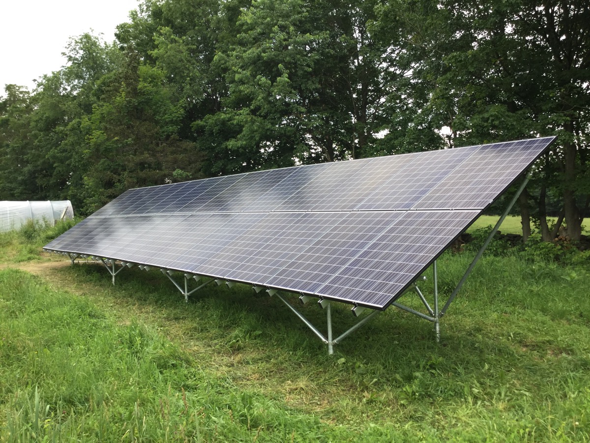 Dodwells Road Solar Installation Photo