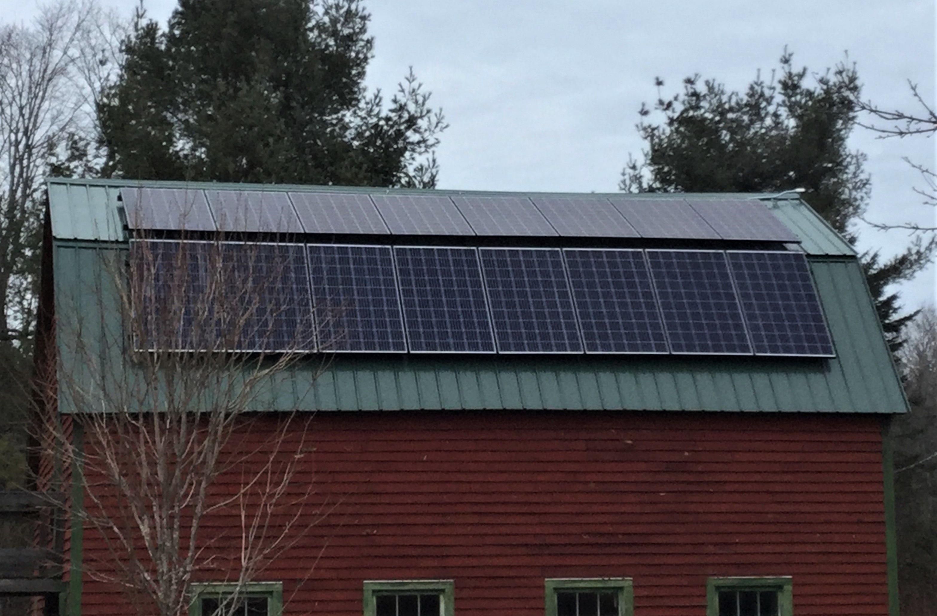 Windsor Bush Rd Solar Installation Photo