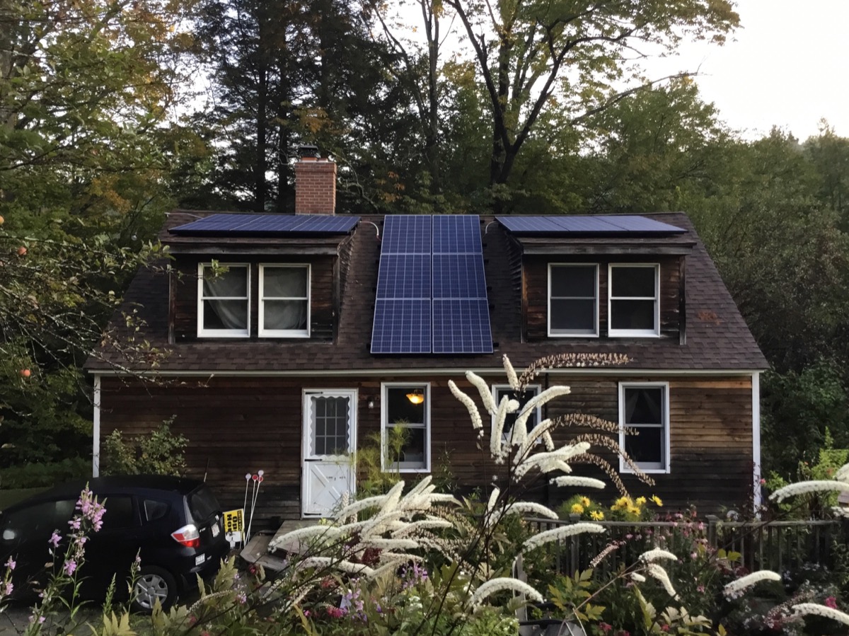 Berkshire Trail Solar Installation Photo