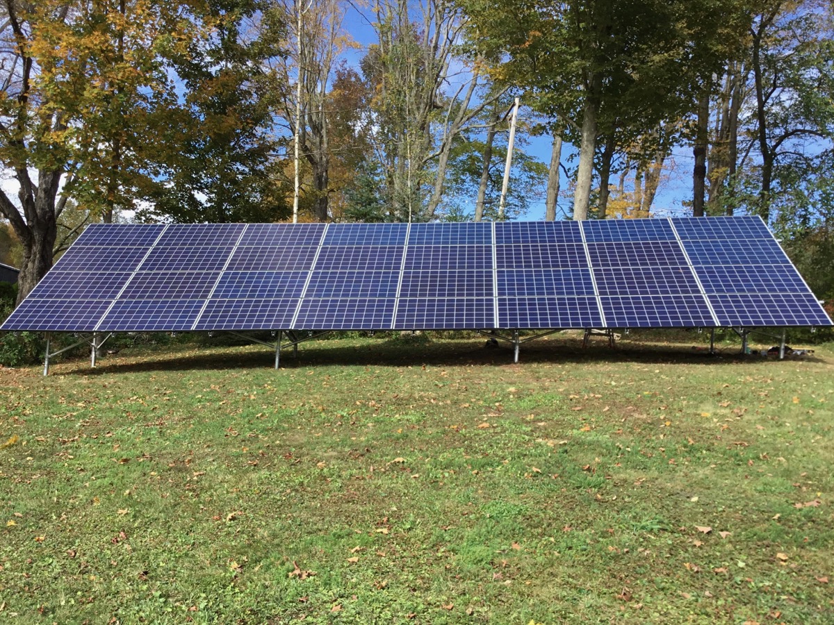 Sam Hill Road Solar Installation Photo