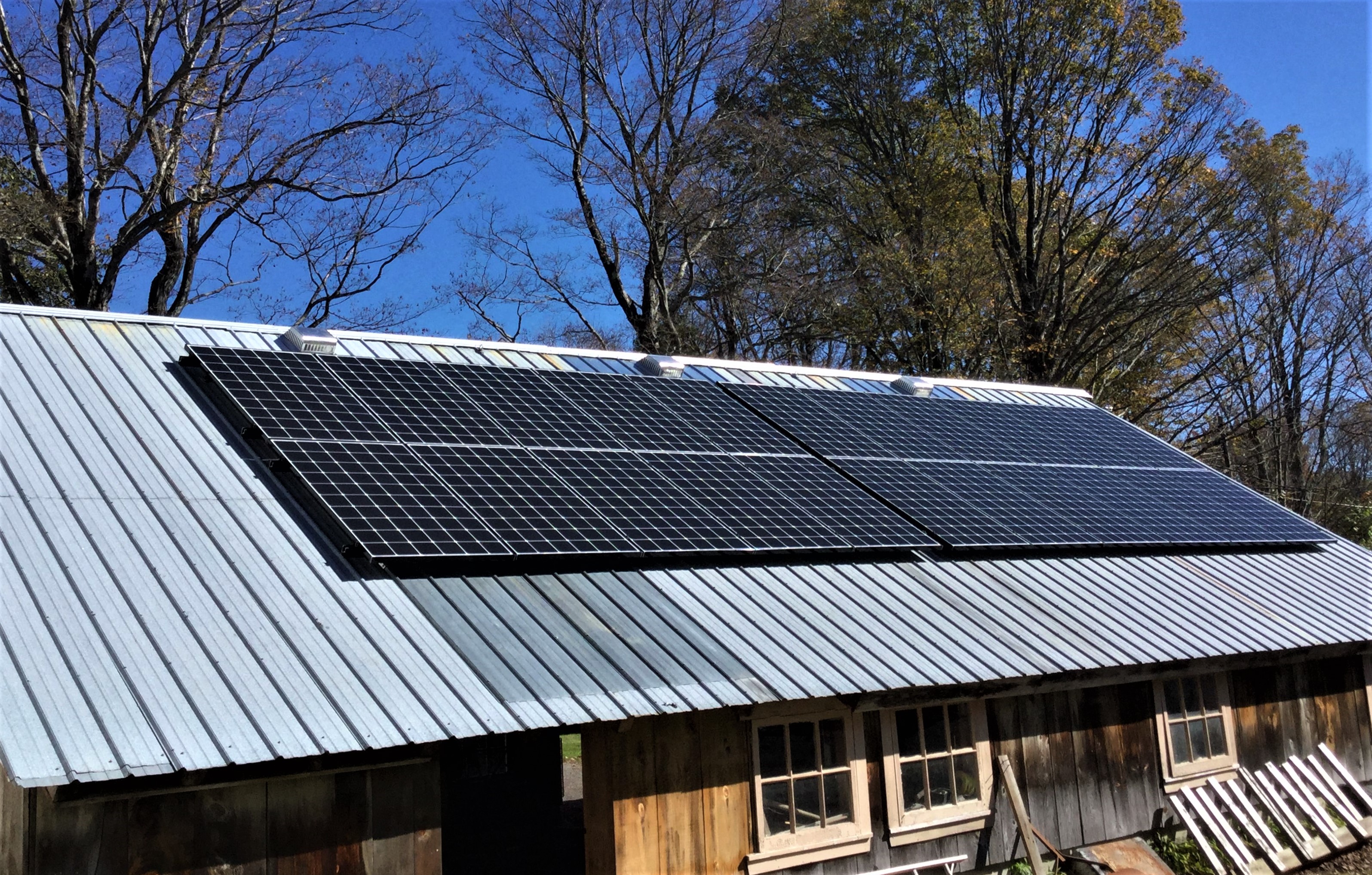 Witt Hill Road Solar Installation Photo