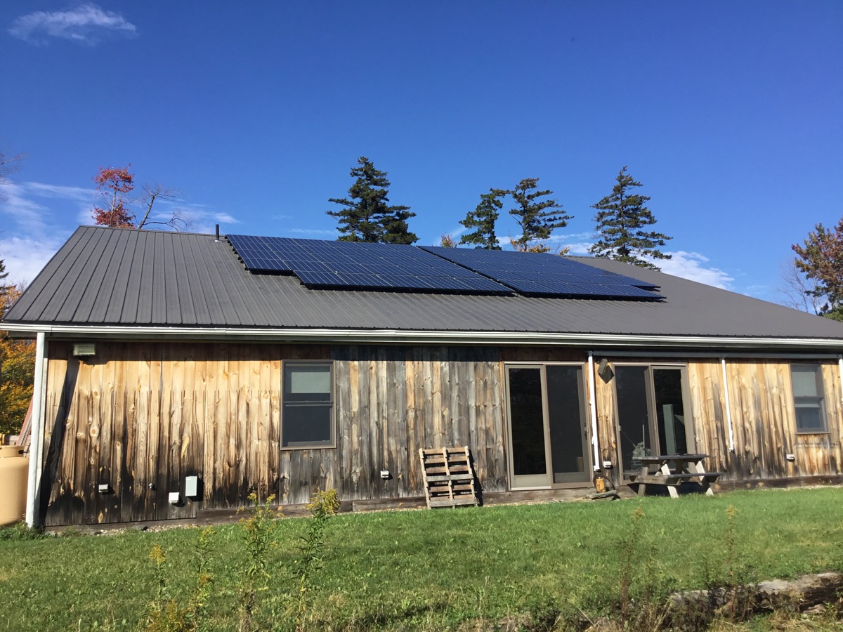 Old North Road Solar Installation Photo