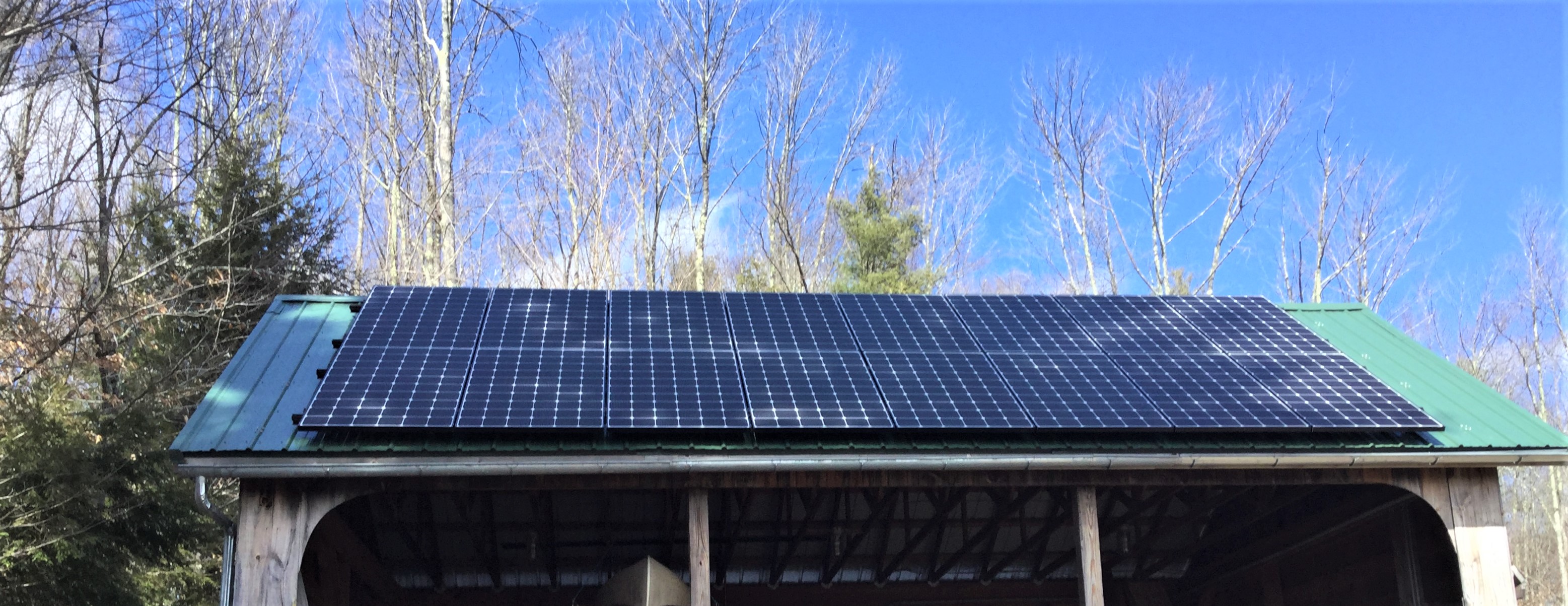 Goose Lane Solar Installation Photo