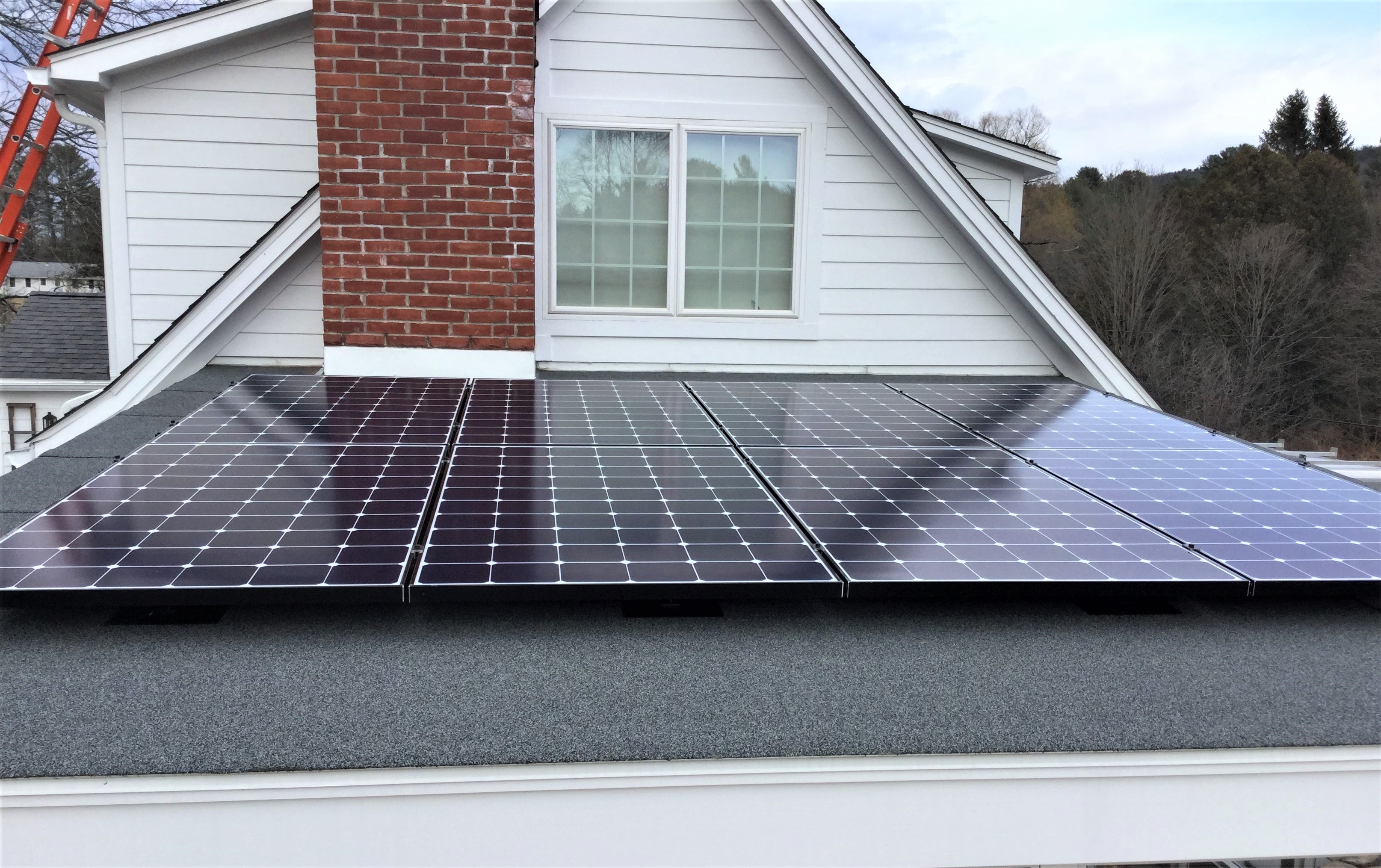 Clayton Mill River Road Solar Installation Photo