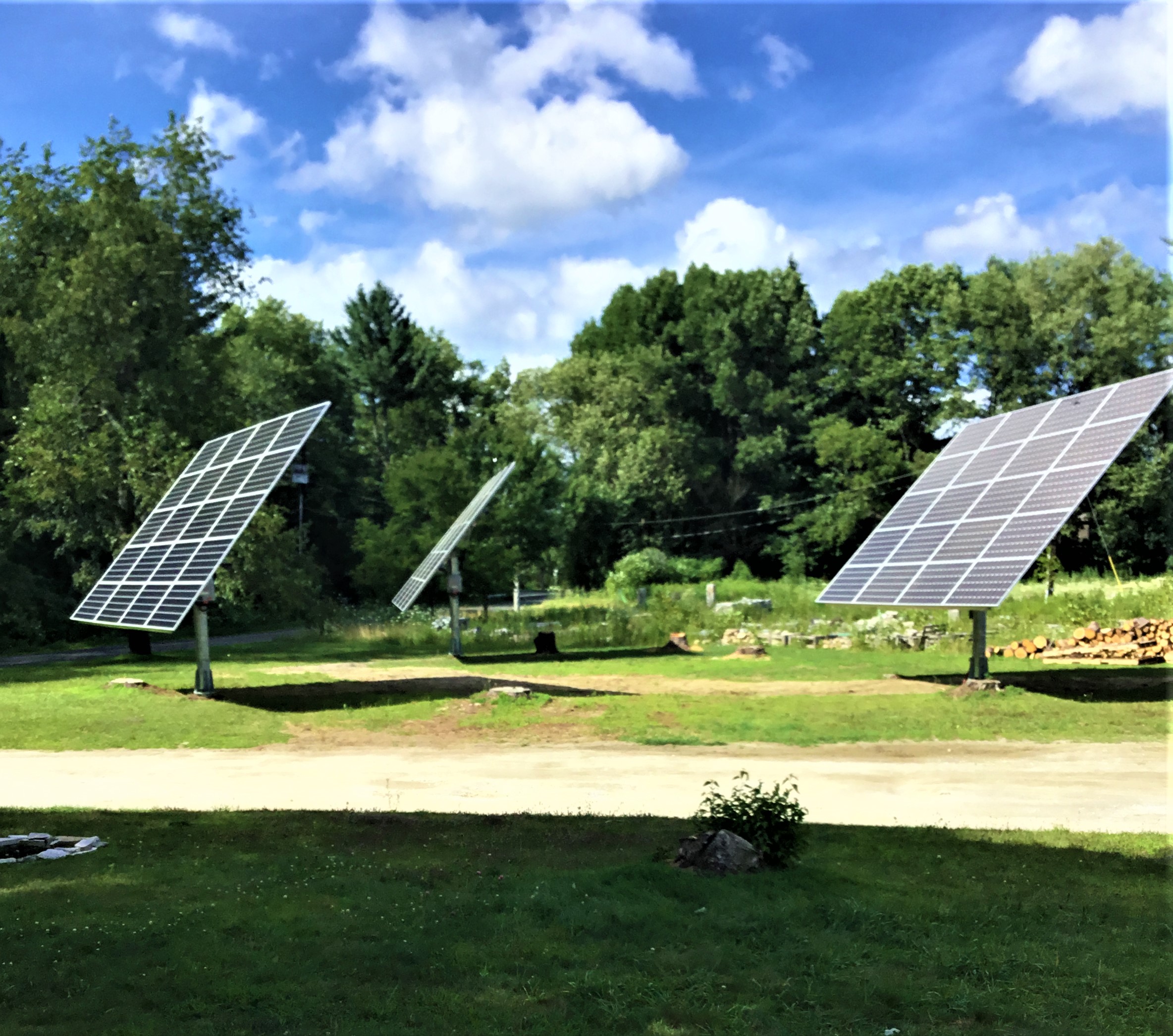 Big Elm Brewin Solar Installation Photo