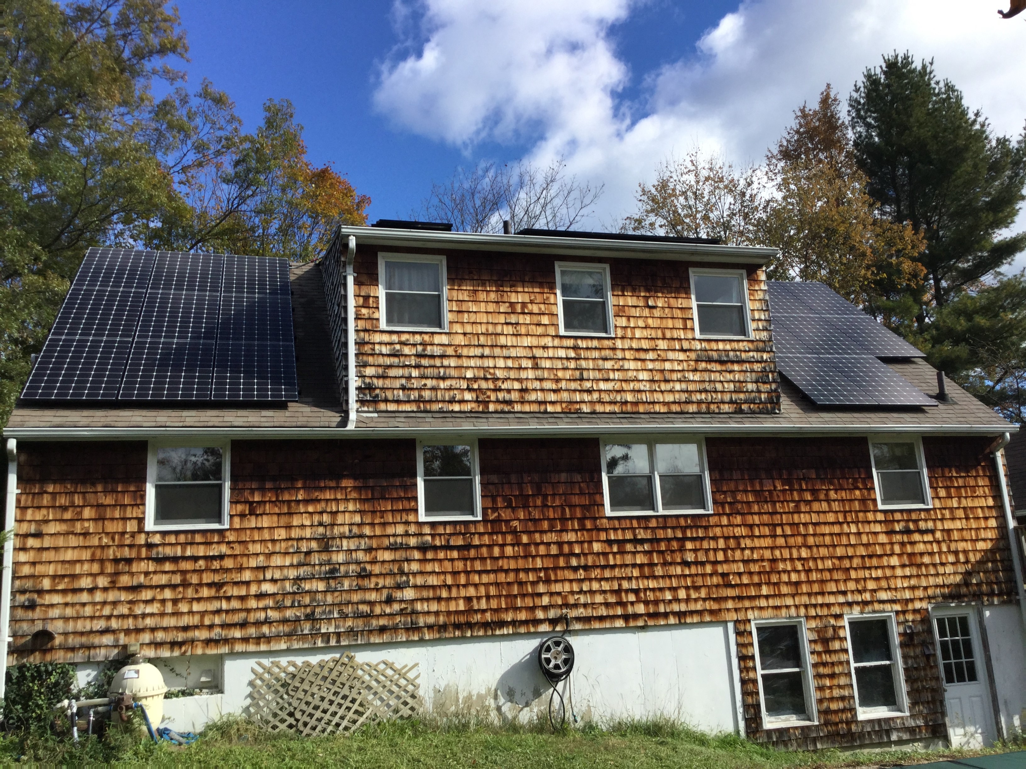 South Mount Holyoke Drive Solar Installation Photo