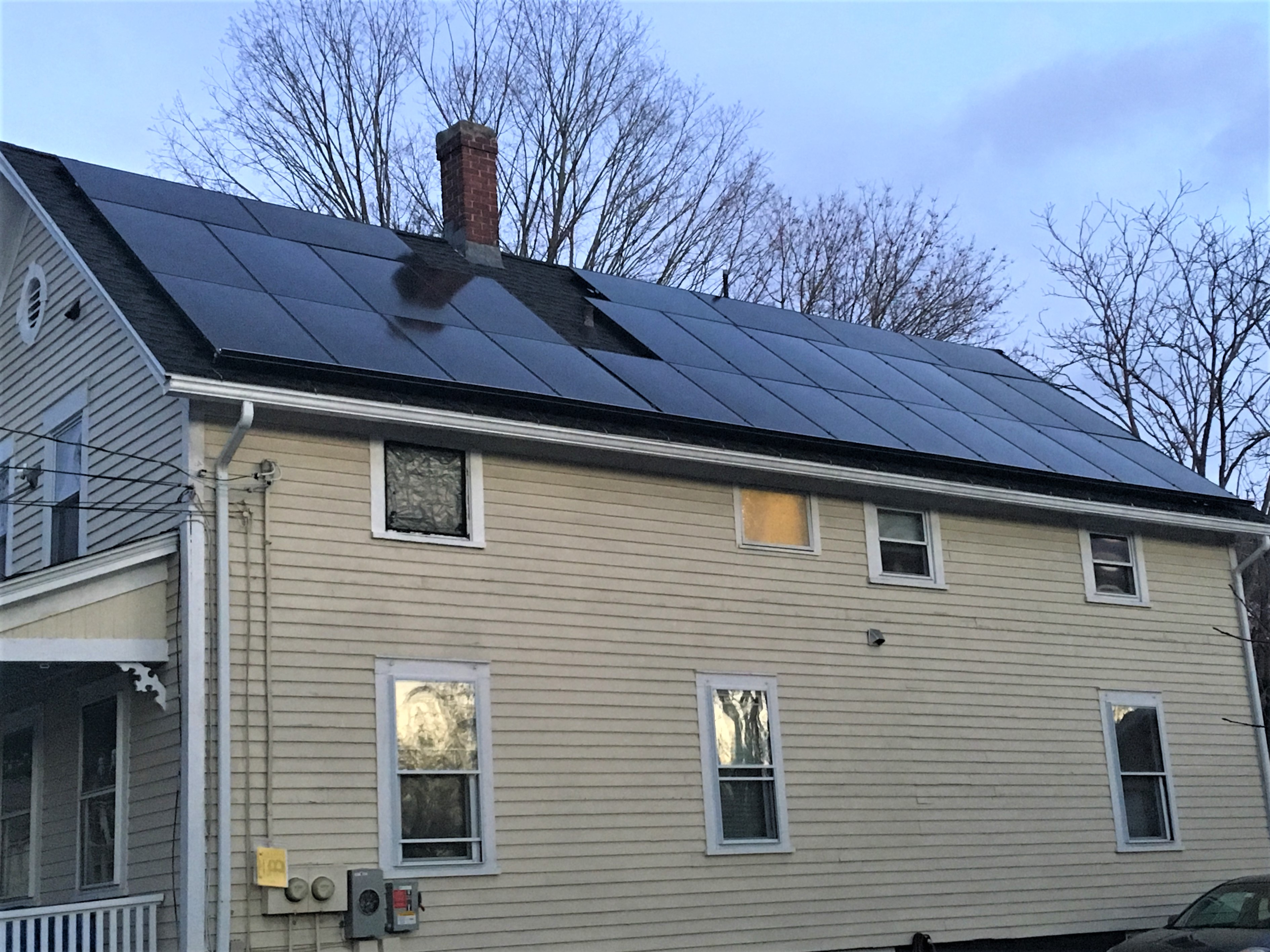 Cherry Street Solar Installation Photo