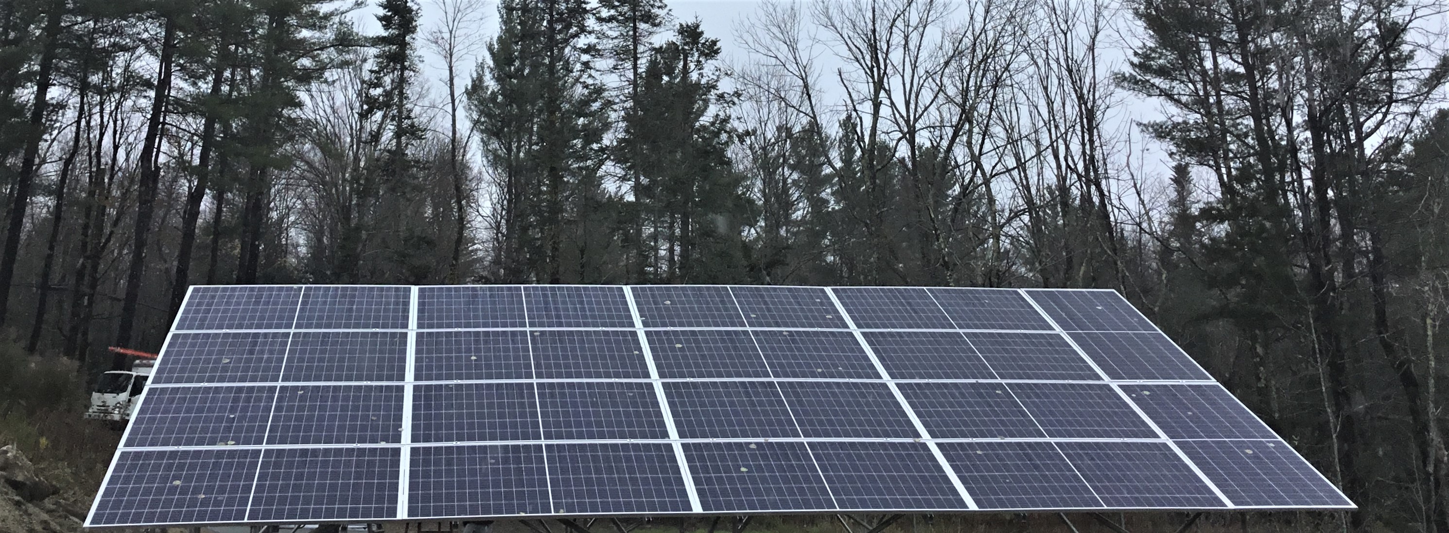Fred Snow Road Solar Installation Photo