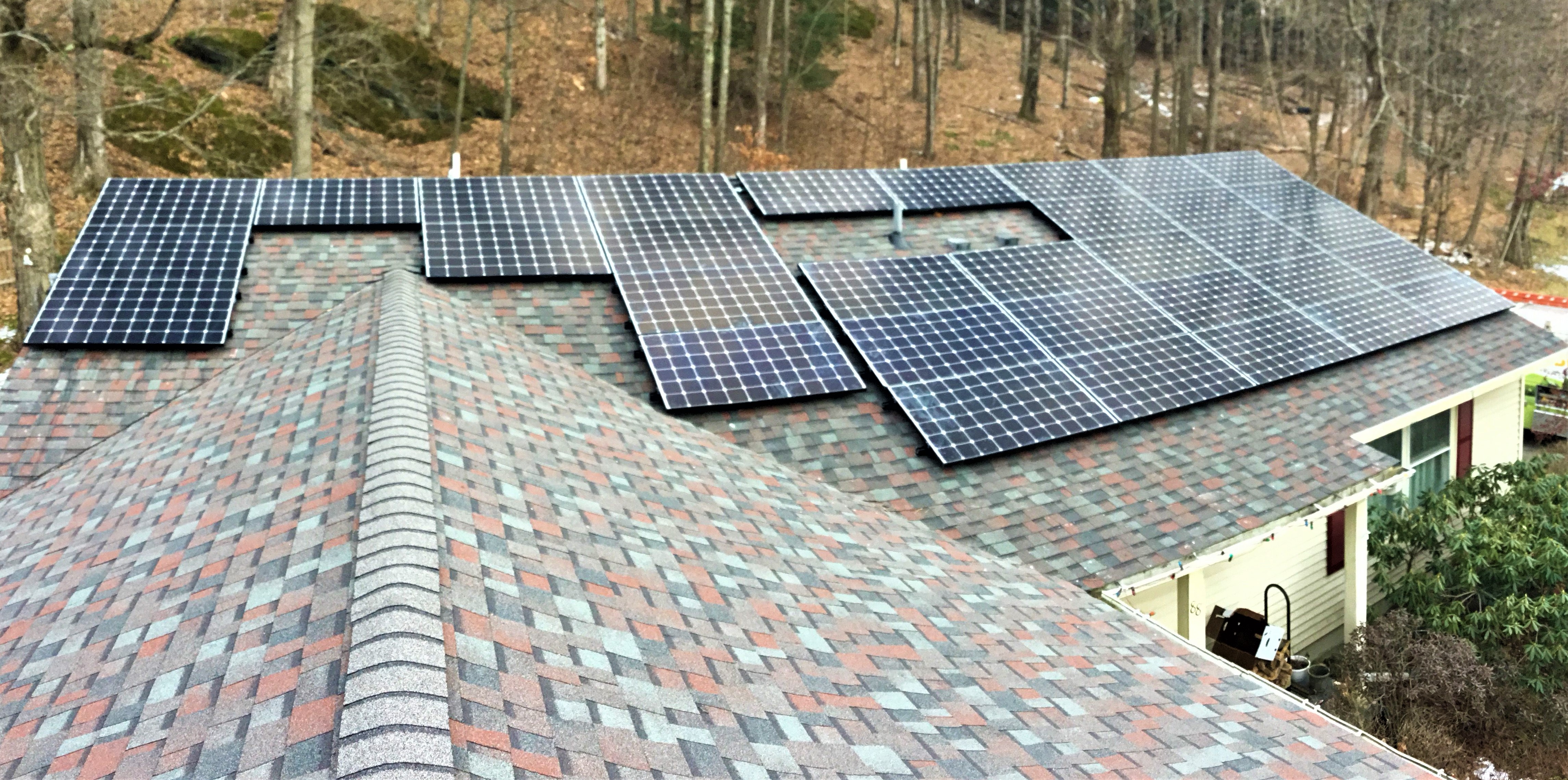 Thornliebank Avenue Solar Installation Photo