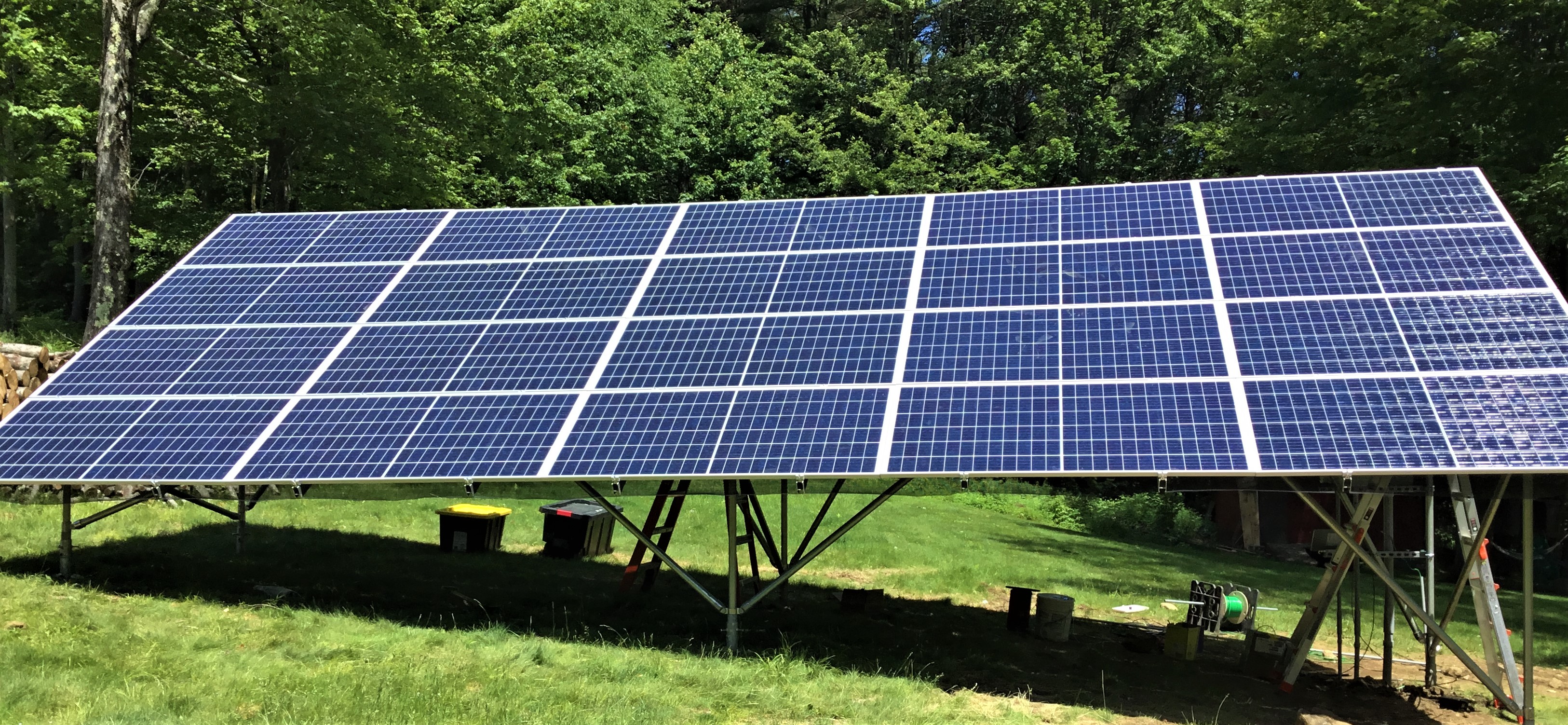 Hart Road Solar Installation Photo